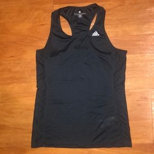 Women’s Black Adidas Climalite Fitness Tank in Med